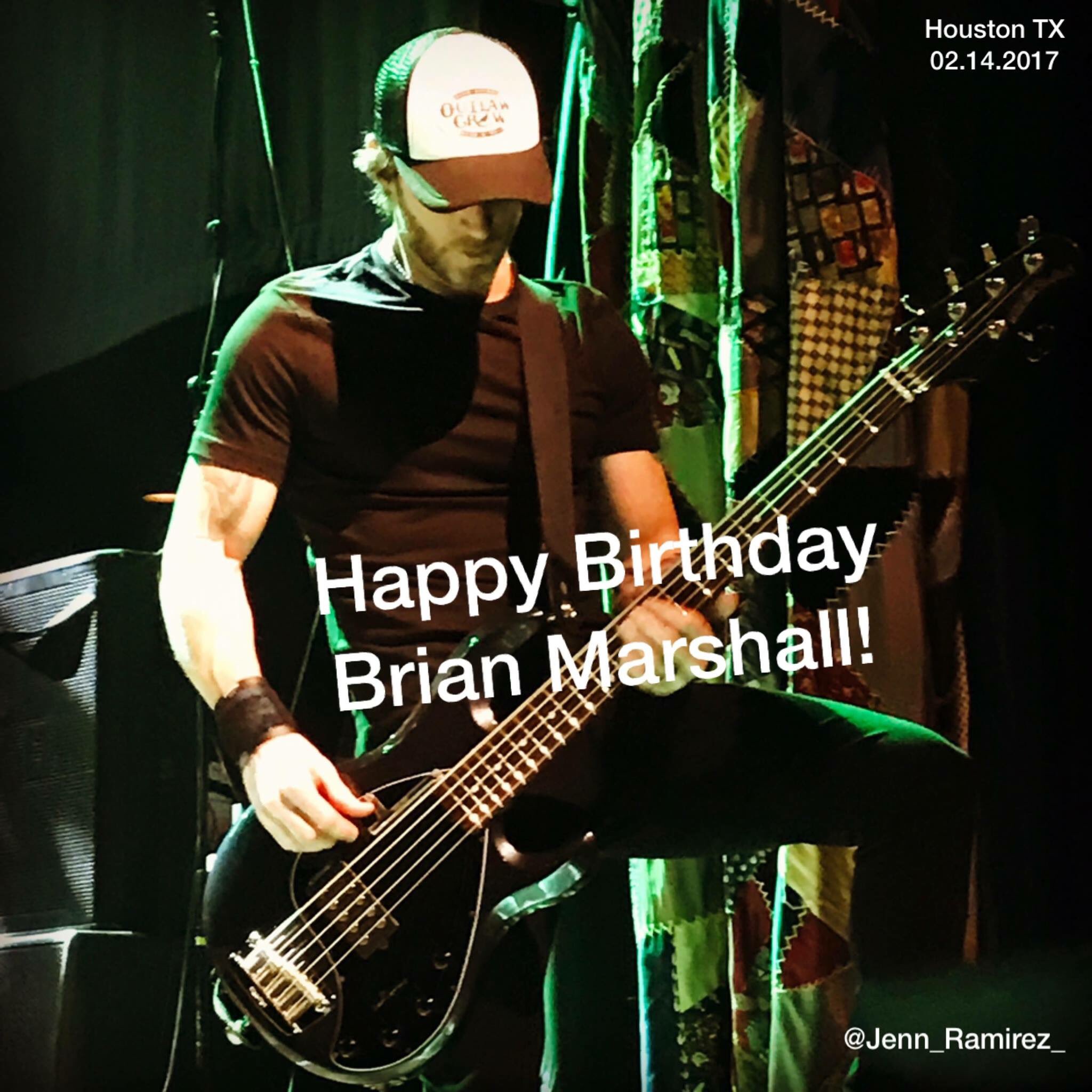 Happy Birthday Brian Marshall!!        