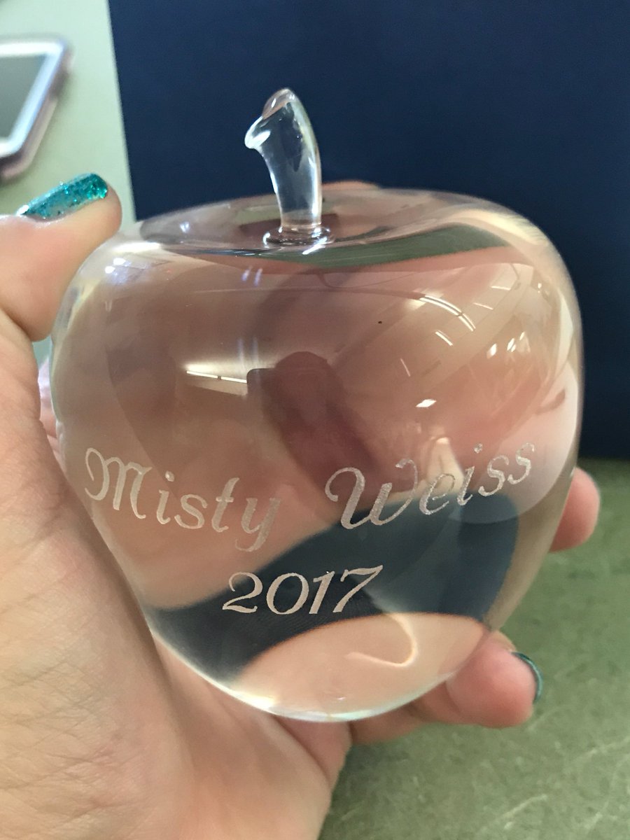 Look at my new Crystal Apple 🍎