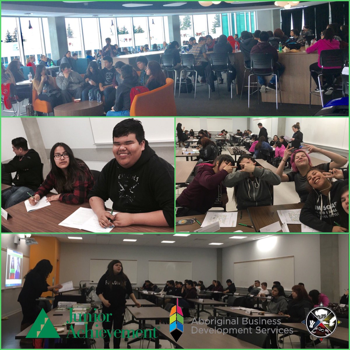 amiskwaciy's tweet image. Junior Achievement Day @nait @NAITAboriginal @amiskwaciy @BusinessLinkAB #EconomicsForSuccess #ABDS