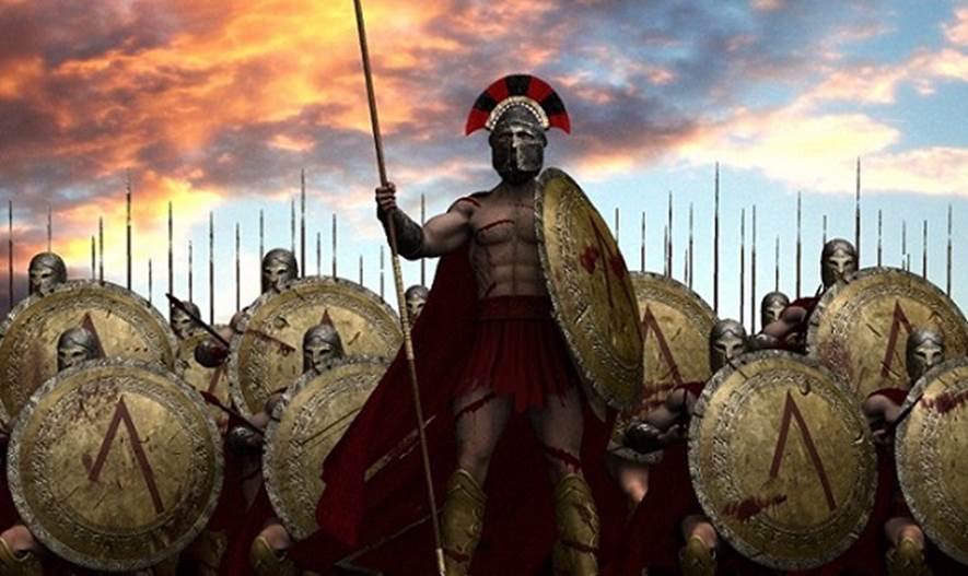 "Good...that means we are also closing in on them!" Leonidas at Thermopylae when told the Persians were closing in.