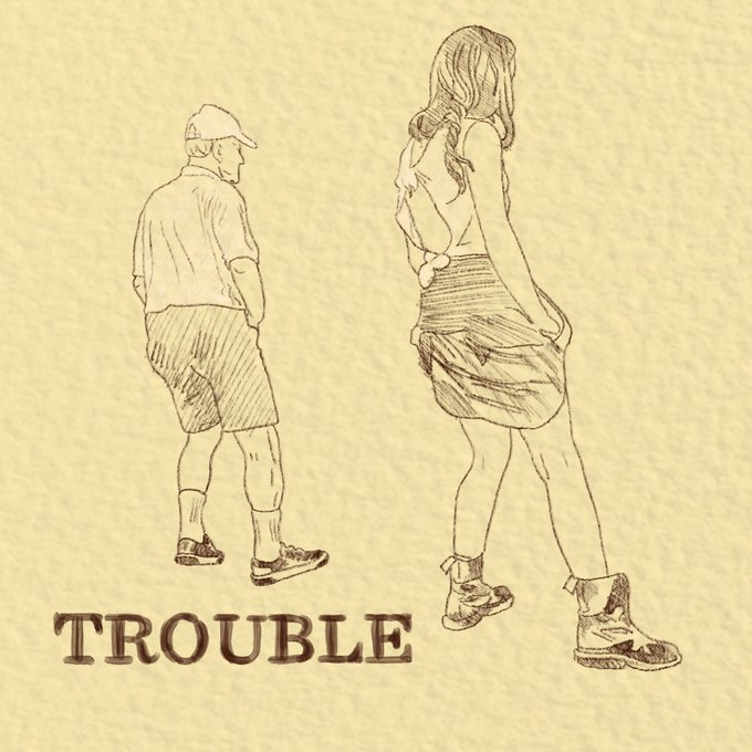 Trouble in the avenue #drawing #portrait https://t.co/R2XEvhNgHA<a href="/tag/drawing"class="tags">#drawing</a><a href="/tag/portrait"class="tags">#portrait</a>