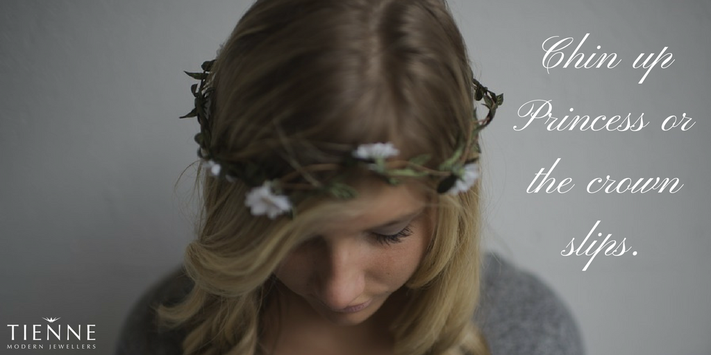TienneJewellery's tweet photo. Chin up Princess or the crown slips. 👸 #MondayMotivation https://t.co/mmiiED61Nv