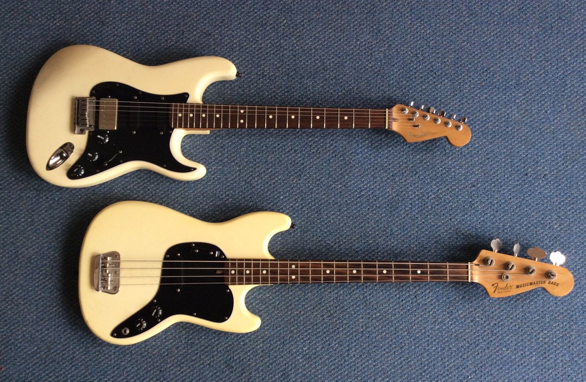 squidguitar's tweet photo. The twins #fender #guitar #bass https://t.co/i9f7rOjUzk