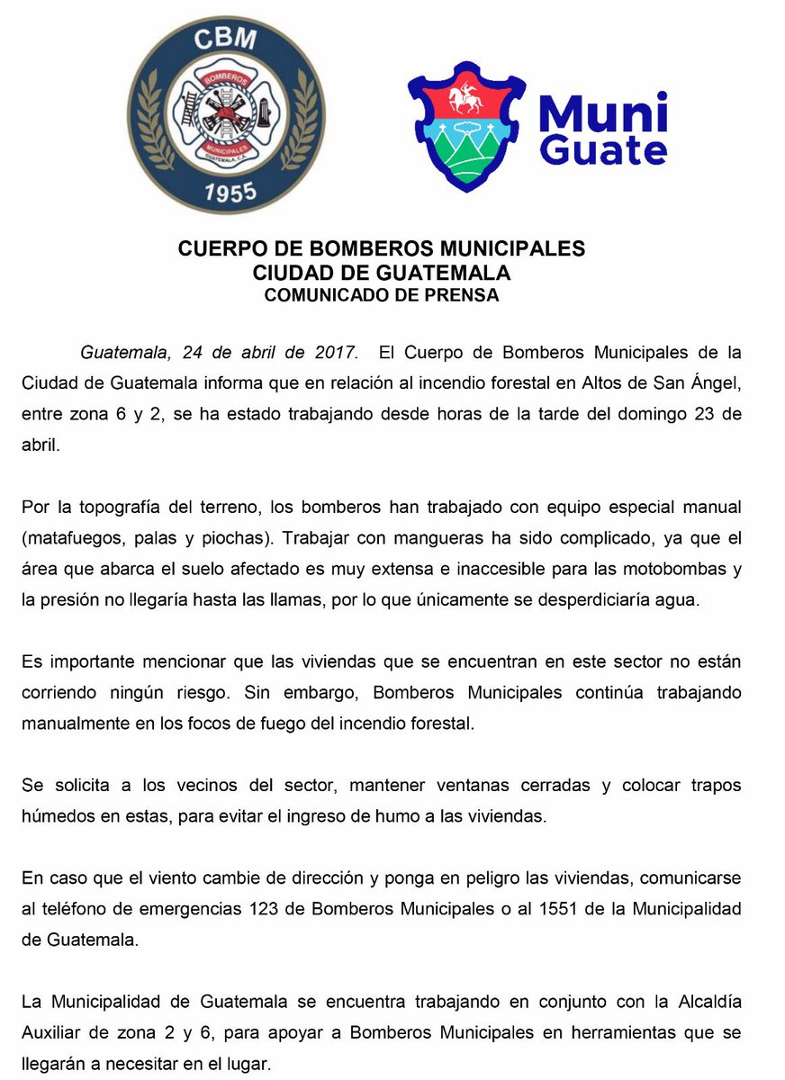 ⚠️Información importante para los vecinos de la Ciudad de Guatemala⚠️. #Guatemala #MuniGuate