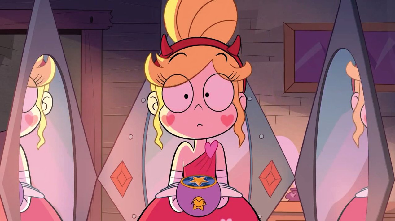 Ck2cartoon 推しのギャップを2枚で伝えろ 可愛いディズニープリンセス スターバタフライちゃんと 邪悪な戦闘マシン スターバタフライちゃん T Co Fodyujydby Twitter