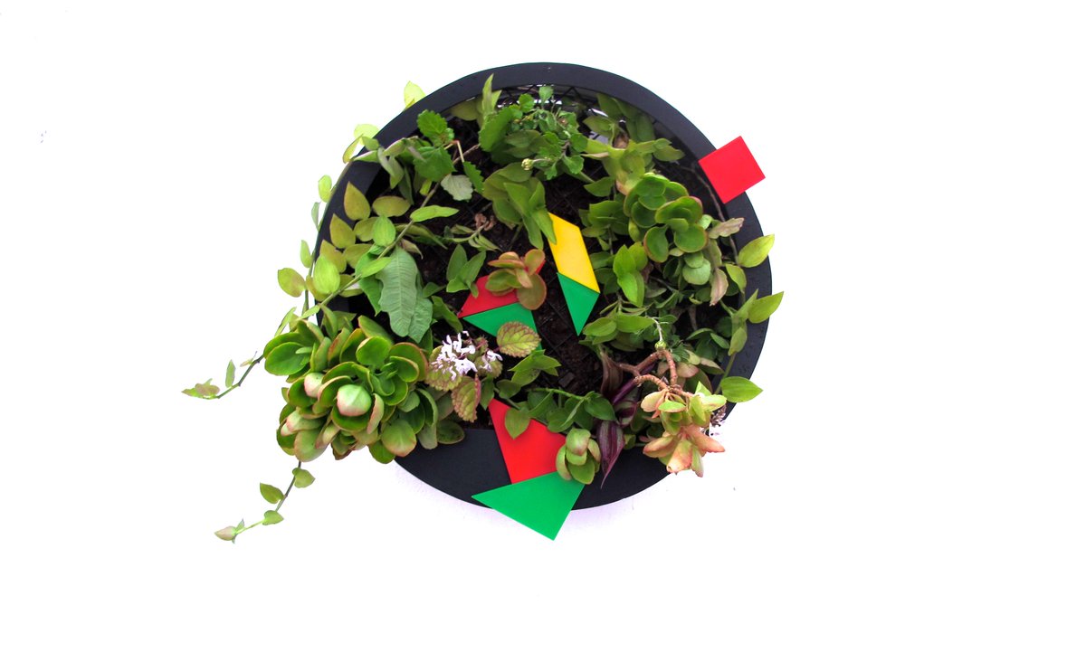 bihemispheric's tweet image. BIONIC TANGRAM - BIONIC PAINTING #bionicpaintings #cuadrosbionicos #tangram #green #art #arte #verde #change #recycle #honevo #design