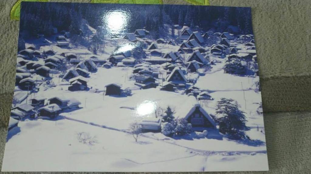 去年12月18日在#白川郷 写的名信片，浙江的同学今天终于收到了！🤣而我自己一张都还没收到！😩😩😩 ift.tt/2pdrcQb