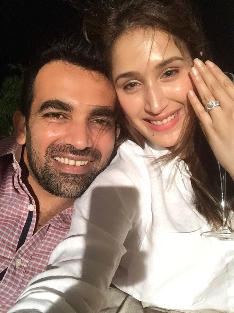 zaheer khan wife - sagarika ghatge