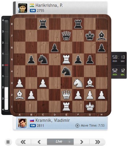 walterzuey's tweet image. I love how the computer thinks W&apos;s move is retarded. Engines just don&apos;t know the rule that Kramnik&apos;s pawns always roll.
#shamkirchess2017