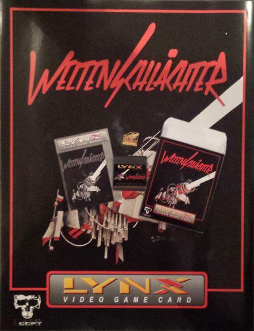 LuchsSoft's tweet photo. Get your copy of WELTENSCHLÄCHTER now! 
Package incl.:
- Curved Lip Cartridge
- Box
- Manual
- Poster
- Pin
- Sealed
https://t.co/hCM9fFBd1t https://t.co/PHFy9mNSpk