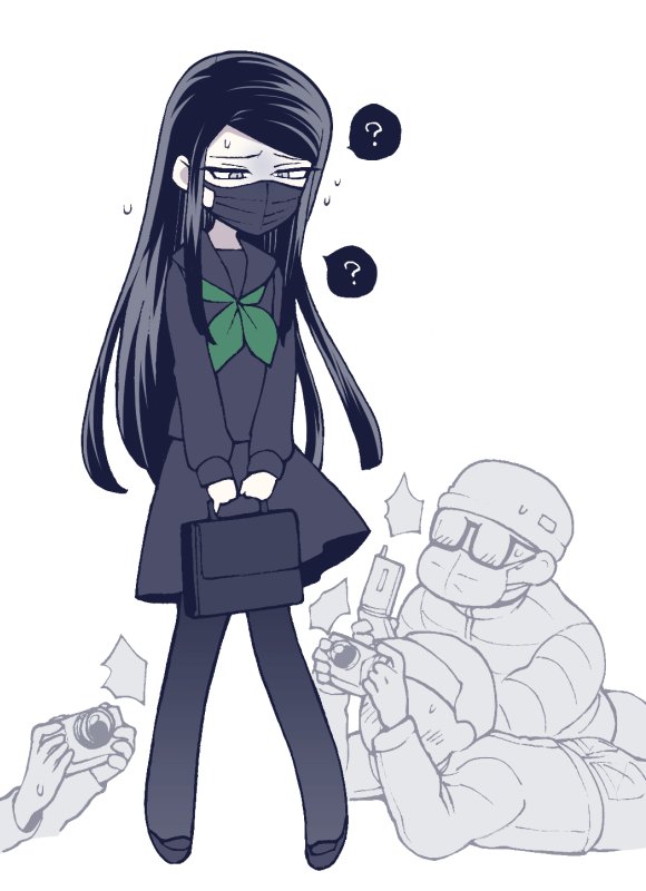 ミナシラズ ロンパv3 たまたま 黒マスクで黒髪ロングの女子高生キャラ が流行っている時にコスプレイベント会場に迷い込んでしまいローアングラーに狙われる女子高生 清 ミナシラズ ロンパv3 たまたま 黒マスクで黒髪ロングの女子高生キャラ が流行っている時にコスプレイベント会場に迷い込んでしまいローアングラーに狙われる女子高生 清