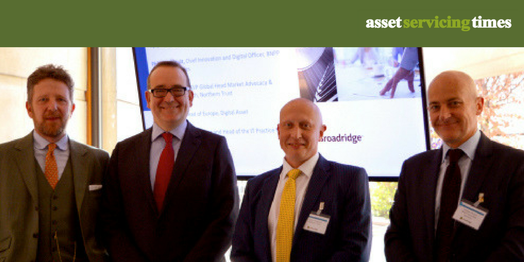 AST_Steph's tweet photo. How long is a piece of #blockchain? Find out what the experts had to say at @Broadridge's breakfast event...

https://t.co/Vwl0WGtW0A https://t.co/Gn2bXwLqxx