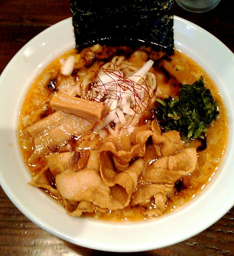 Rasobamen 麺屋 龍神 ときわ台 期間限定 龍神らーめん 黒 0円 ゴマやにんにくで構成された濃くしっかりした味の独特なスープは しつこすぎず なかなか美味 マー油も もとはにんにくなので にんにくづくし的な たまたま来たら すぐ終了するかも Rasobamen 麺屋 龍神 ときわ台 期間限定 龍神らーめん 黒 0円 ゴマやにんにくで構成された濃くしっかりした味の独特なスープは しつこすぎず なかなか美味 マー油も もとはにんにくなので にんにくづくし的な たまたま来たら すぐ終了するかも