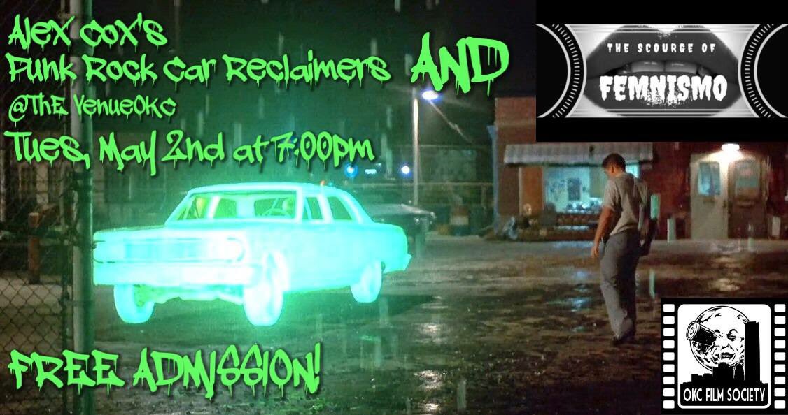 oklafilmsociety's tweet image. We're screening a cult classic &amp;amp; Okie short THE SCOURGE OF FEMNISMO Tues, May 2nd @thevenueokc in @plazadistrict. Starts at 7pm! Free!