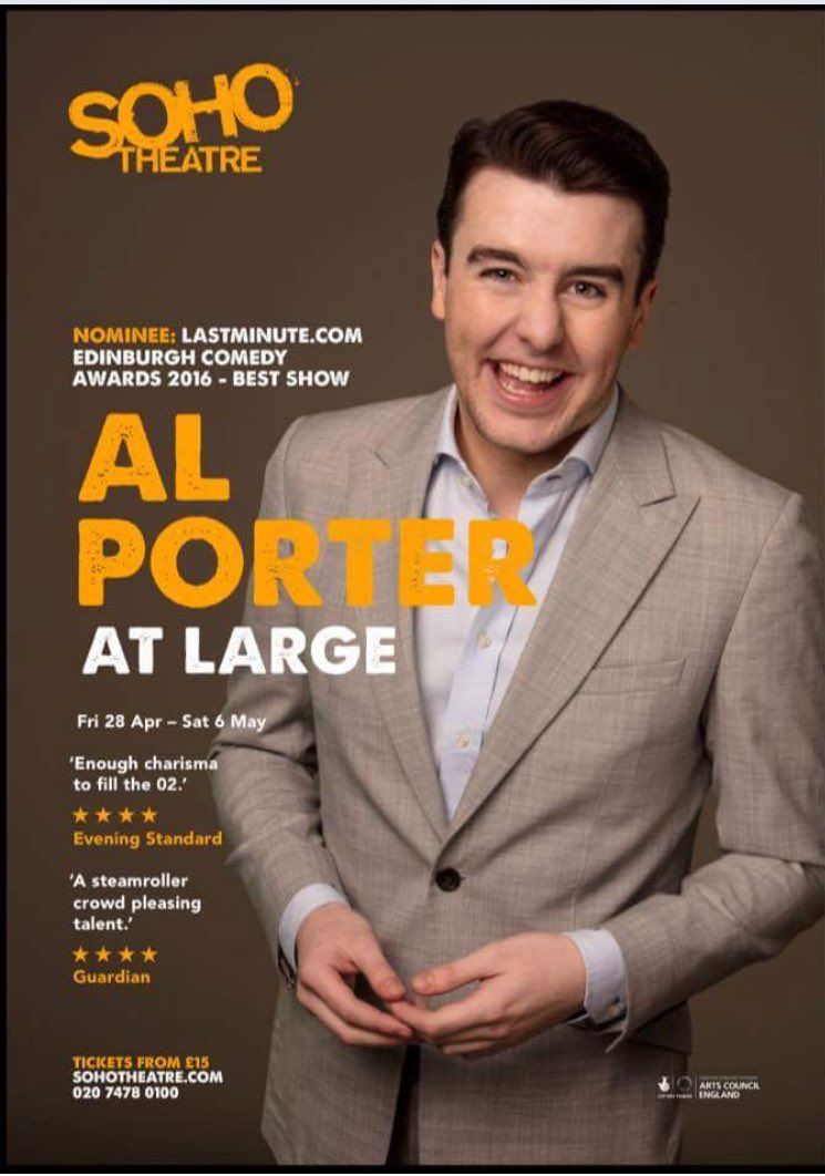 NOT TO BE MISSED CALLING ALL LONDONERS <a href="/TheAlPorter/">Al Porter</a> <a href="/SpotlightStageS/">SpotlightIreland</a> @TheGMDC #laughter #soho #comedy #london