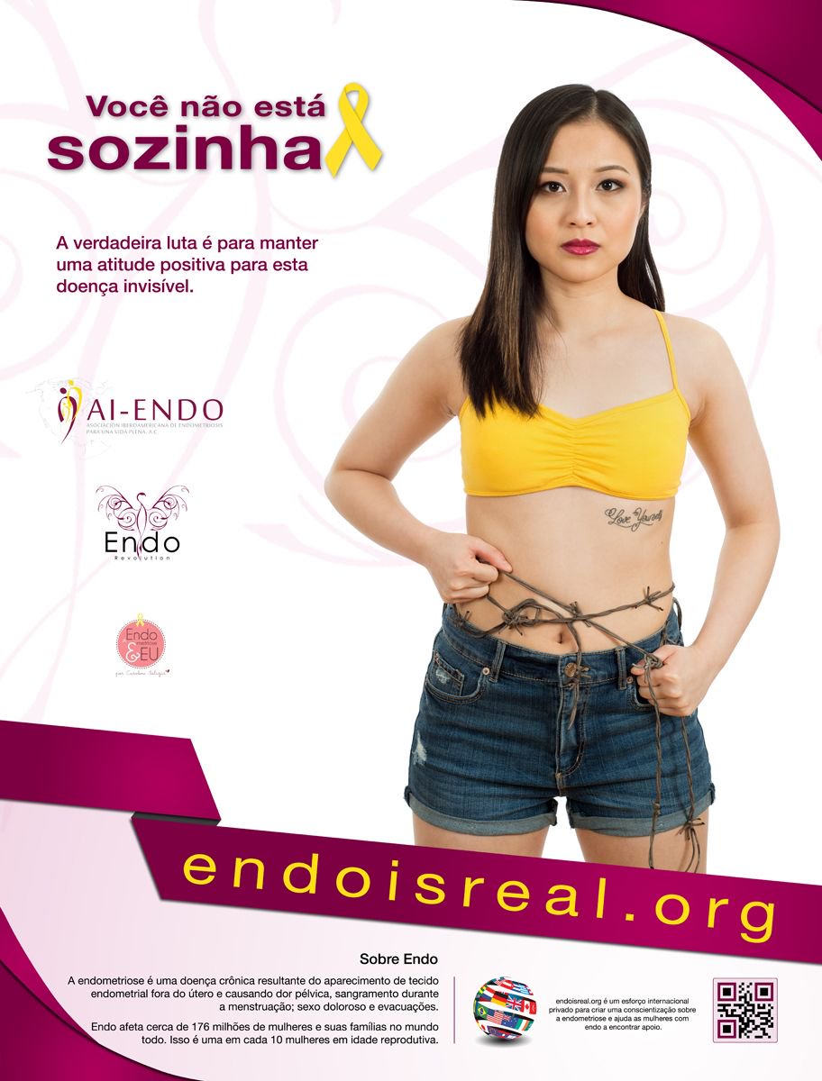 endoisreal's tweet photo. A verdadeira luta é para manter uma atitude positiva para esta doença invisível. #endoisreal https://t.co/DgGPjEcCAk