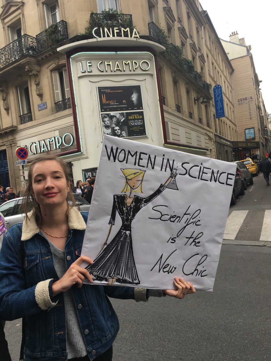 Poster4Progress's tweet image. We saw some great posters at the #ScienceMarchFr. Thanks to the organizers for an event where scientists and cephalopods march united!