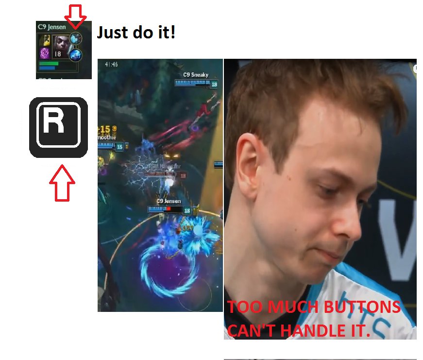 It's okay. No one is perfect. #meme #LeagueOfLegends <a href="/C9Jensen/">C9Jensen</a> #springsplit #finals