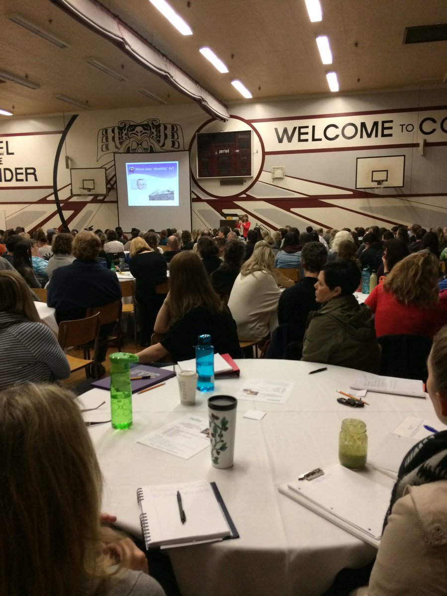 DeniseAugustin1's tweet photo. Inspired by the dedication of #sd79learns teachers, support workers, EA's, admin, with Jennifer Katz and UDL https://t.co/373gSmBSaq