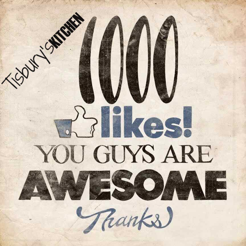 A big thank you for 1,000 likes on Facebook! Your consistent support is greatly appreciated 👍🏼🍴
______
#likes #facebook #1000likes