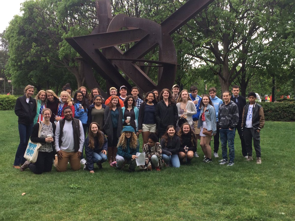 Ceramics 2 Field Trip! #sculpturegarden #nga #bolon #mulligan