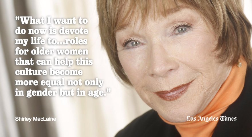 Shirley MacLaine turns 83 today. Happy birthday via 