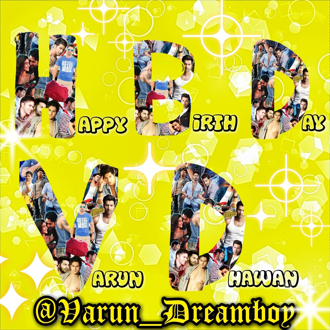 Happy Birthday Varun Dhawan love u loottzz.... 