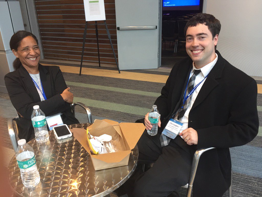 vmasc_odu's tweet photo. Lunch break @SpringSimConf #springsim2017 #Simulation networking https://t.co/kdpSwP0H9U