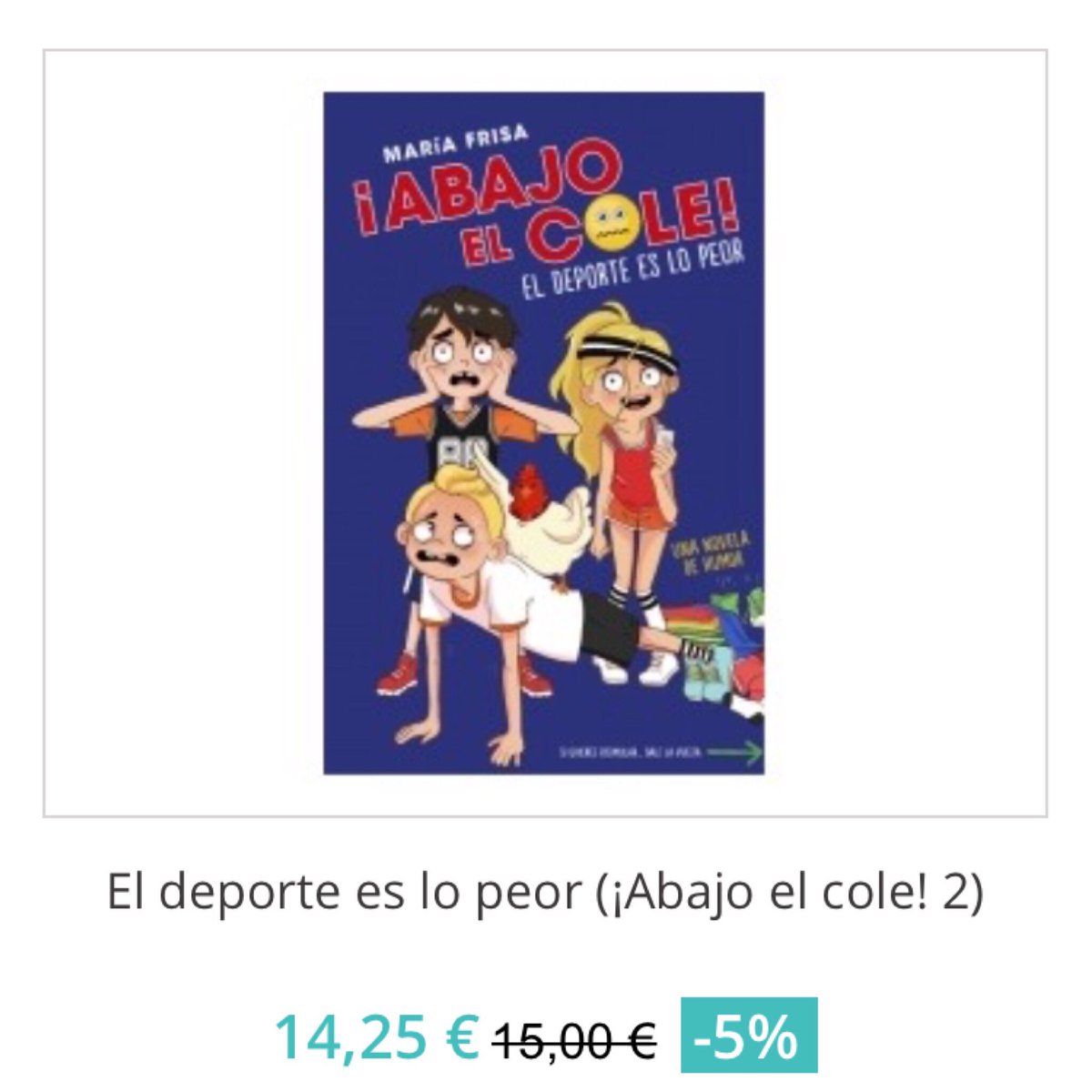 tusbooks's tweet photo. Diviértete y aprende con los consejos de esta segunda entrega de «¡Abajo el cole!».
https://t.co/i0aaqF1Zk1 #mariafrisa https://t.co/YtONYpzPlc
