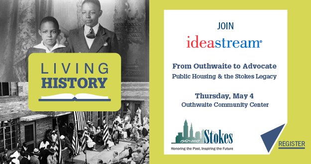 civiccommons's tweet photo. Join us for a look at Cleveland's public housing history and its impact on the lives &amp; work of Carl &amp; Louis Stokes. https://t.co/wMUyqBMVfN https://t.co/9kiDGUL5ln