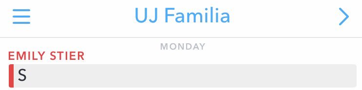 WhyEmilyCries's tweet image. Because she sent an accidental "S" to a group snapchat