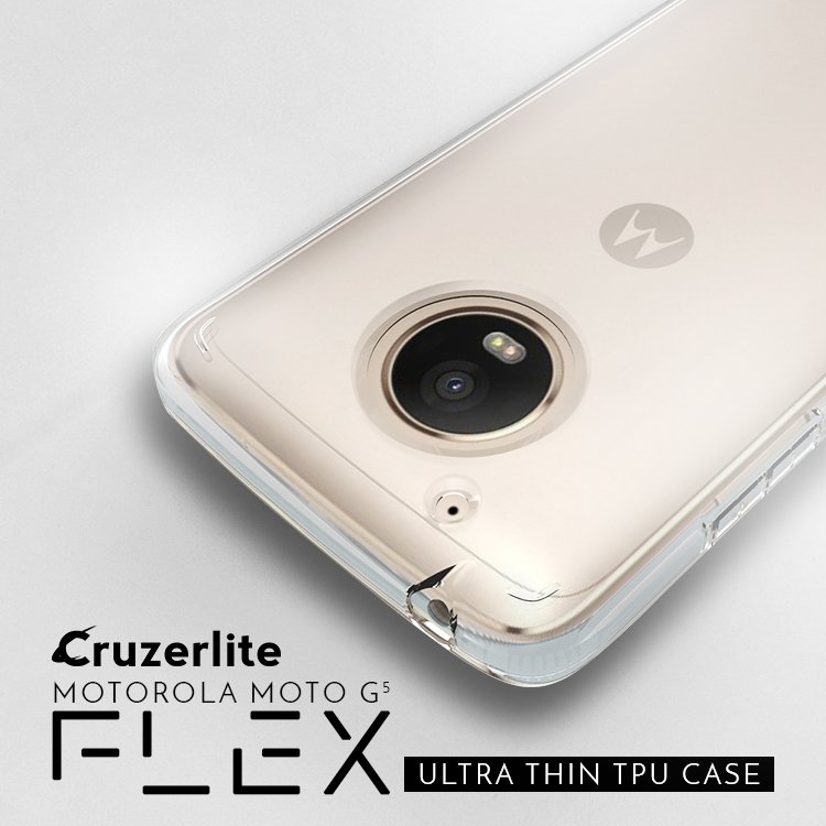 Grab the new Cruzerlite FLEX Ultra Thin TPU Case for Motorola Moto G5
Available now on our website! bit.ly/2pt2dsY Soon on Amazon!