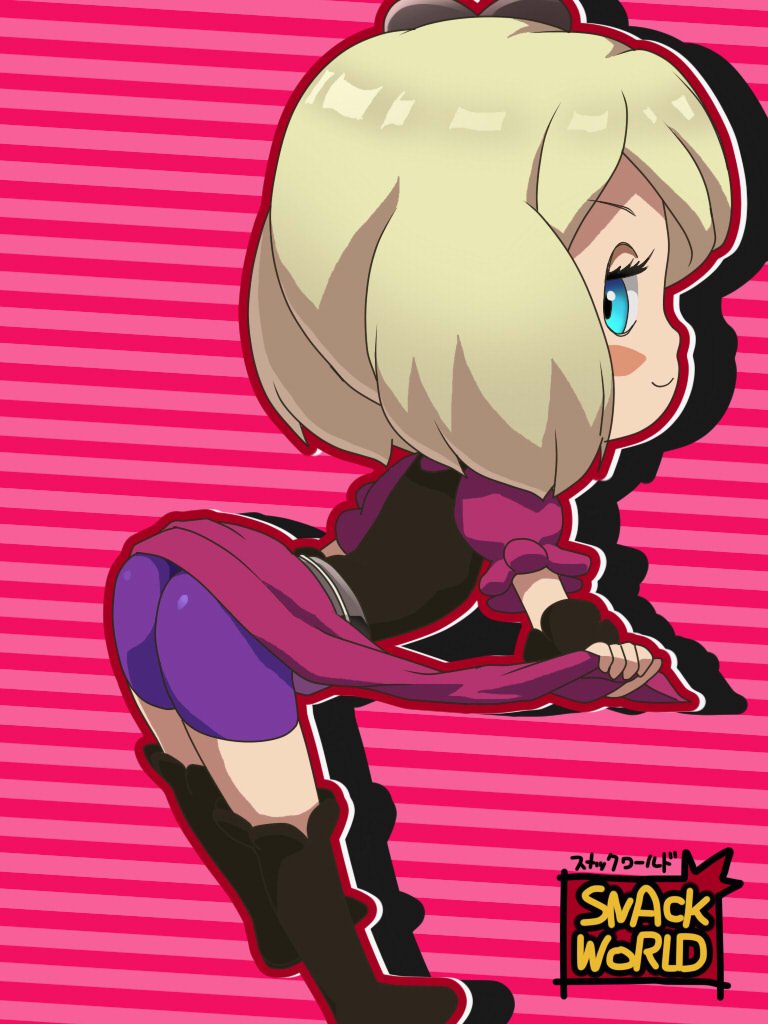 泡 Twitterissa スナックワールドのマヨネ嬢 国産ゲームの国産アニメらしい ていうかレベルファイブ