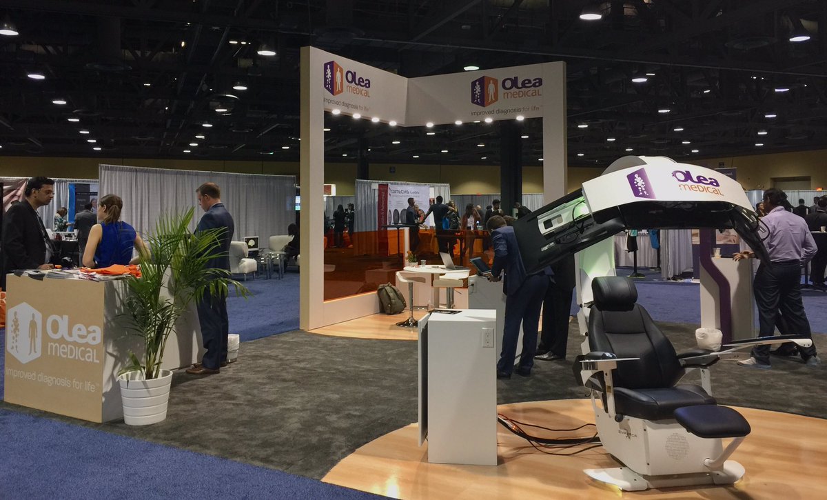 OleaMedical's tweet image. We&apos;re here in Long Beach at #asnr17, come by our booth #315! We&apos;re presenting our complete #neuro suite and the #oleachair