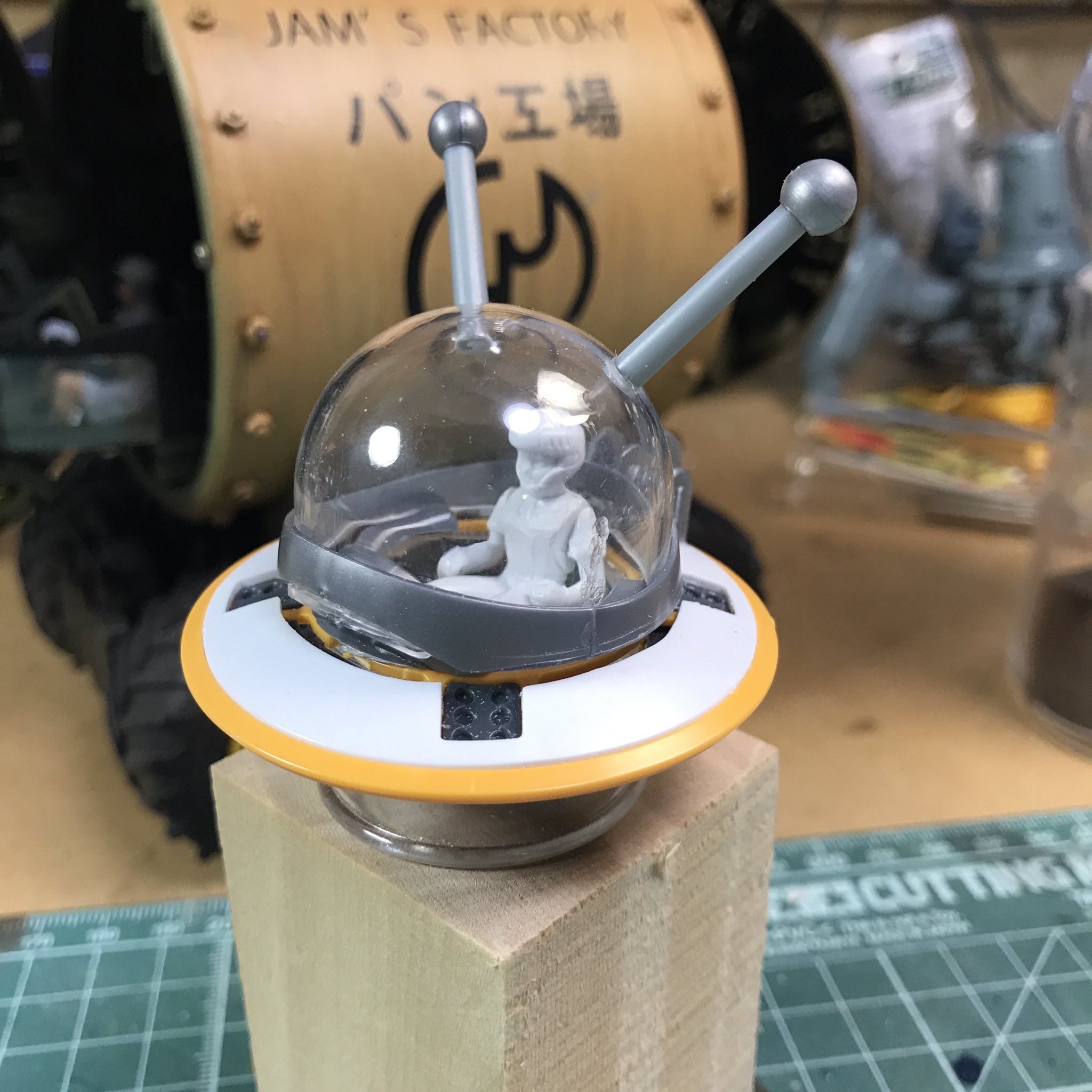 セガトイズ バイキンマン号 展示中 in Museum of MESSEMIKU44GSR