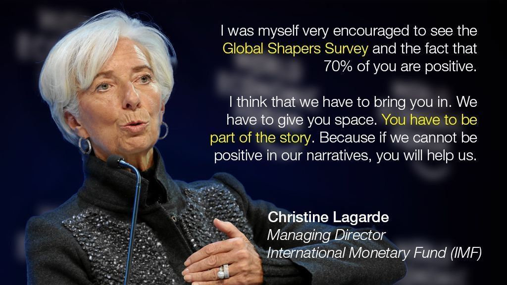 Aged 18 - 35? Want your voice to have an impact? Participate in the Global Shapers survey here: goo.gl/mEIKbG