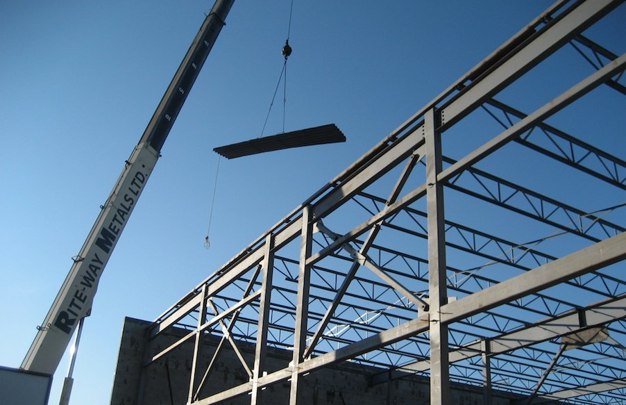 PC_Urban's tweet image. Making good progress at @PapertechInc new office and warehouse space in #NorthVan!