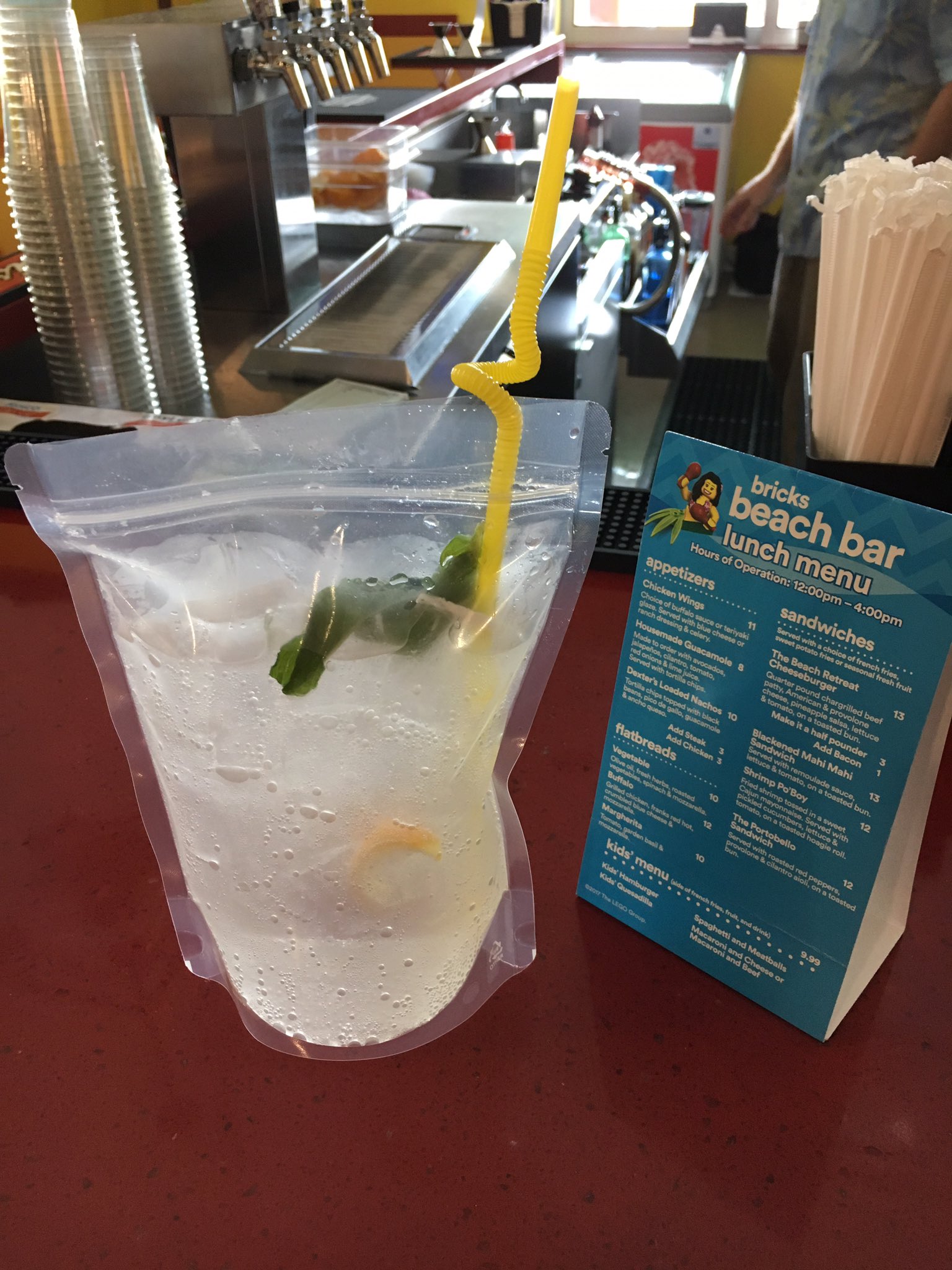 Alcohol at cheap legoland