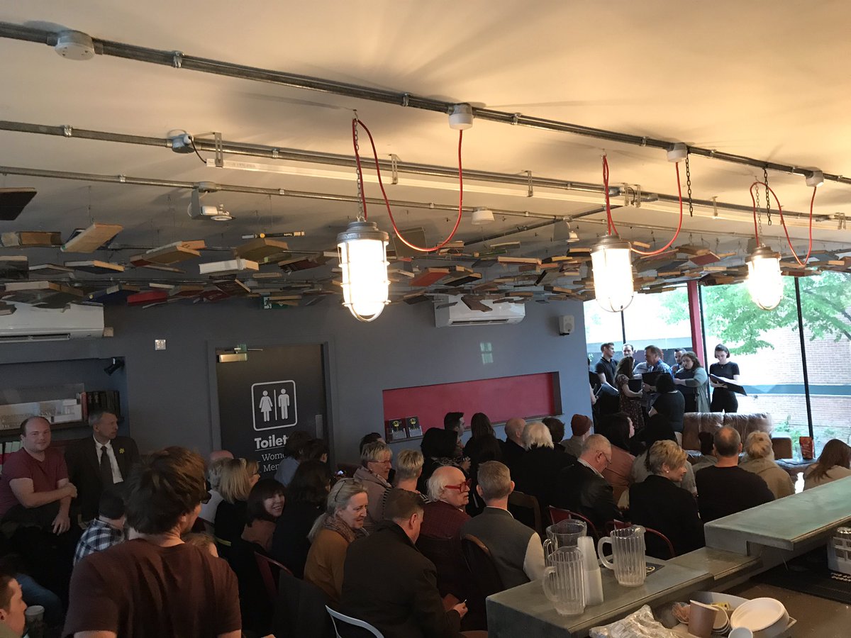 It's packed here <a href="/ParkTheatre/">Park Theatre</a> for <a href="/Fatbusters2017/">FatBusters</a>!