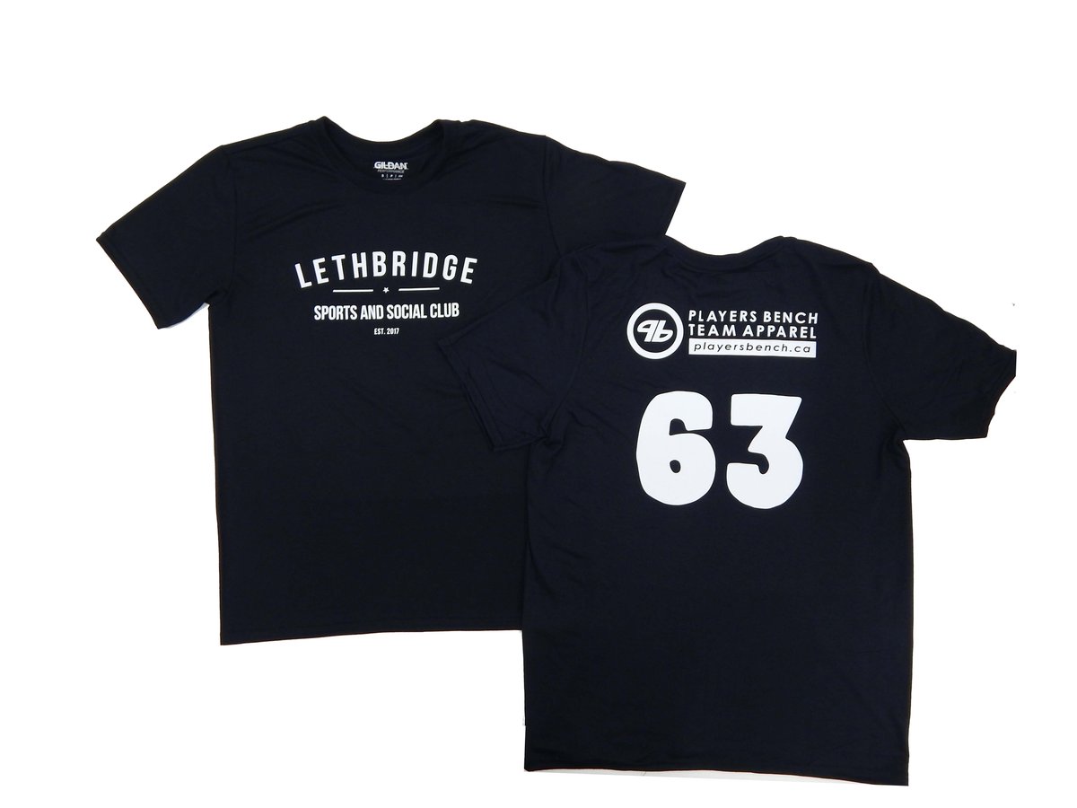 Players Bench On Twitter Lethbridge Sports And Social Club Tees