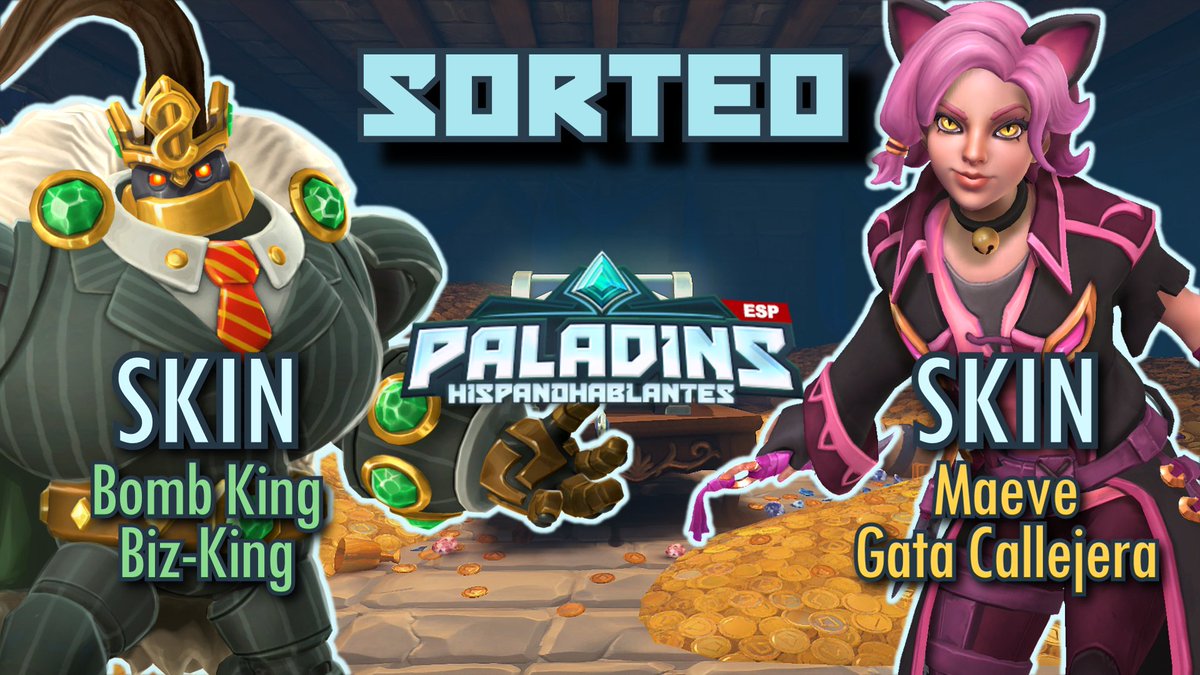 PaladinsGame_ES's tweet image. Sorteo de las Skins Biz-King y Maeve Gata Callejera, 2 ganadores!
Termina el 28/04.
paladinsesp.com/p/sorteos.html
#PaladinsGame