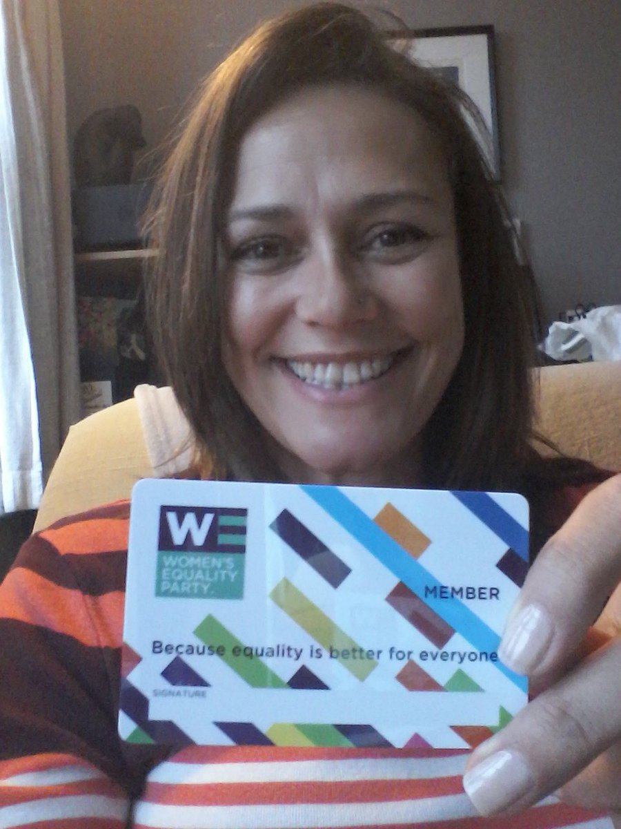 FewlassD's tweet image. Got my WE membership today bring on the election! #WeAreWe @wep_uk