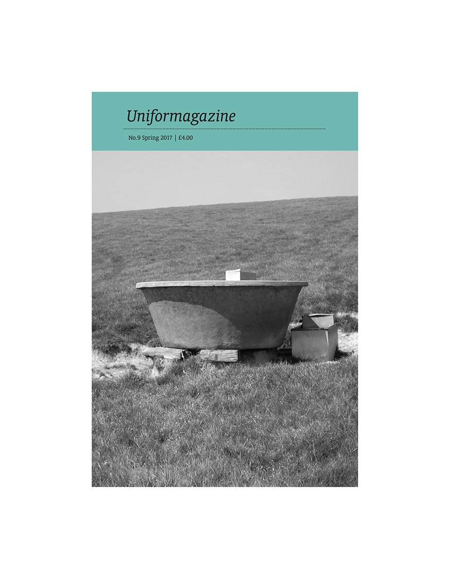 Uniformbooks's tweet image. Uniformagazine no.9 published today.
bit.ly/1ponnMW