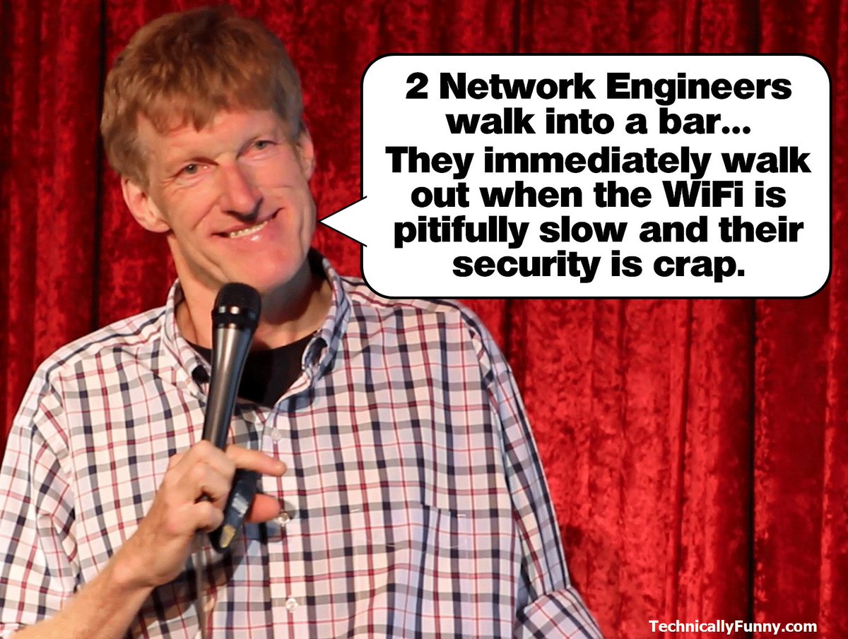 donmcmillan's tweet image. Two Network Engineers walk into a bar... #DrunkComputing #NerdsRule @RoosterTF @bobandtom @wilw @leolaporte #Nerd #nerdytweet