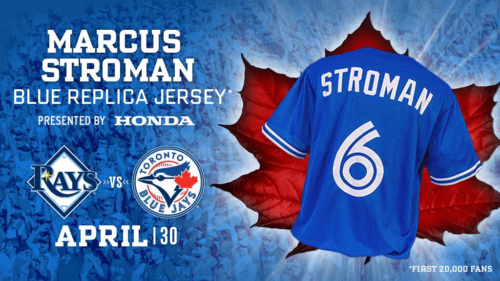 blue jays replica jersey giveaway