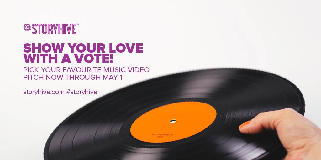 #STORYHIVE Music Video voting is now OPEN. Vote every day through May 1 + spread the word. ow.ly/j2Lx30b7XIZ