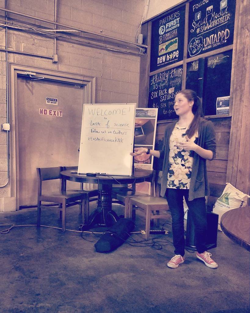 How she got into fusion, <a href="/mrspalchez/">Emily Clark</a> talks about her science <a href="/ORNL/">Oak Ridge Lab</a> #tastesci #knoxrocks
