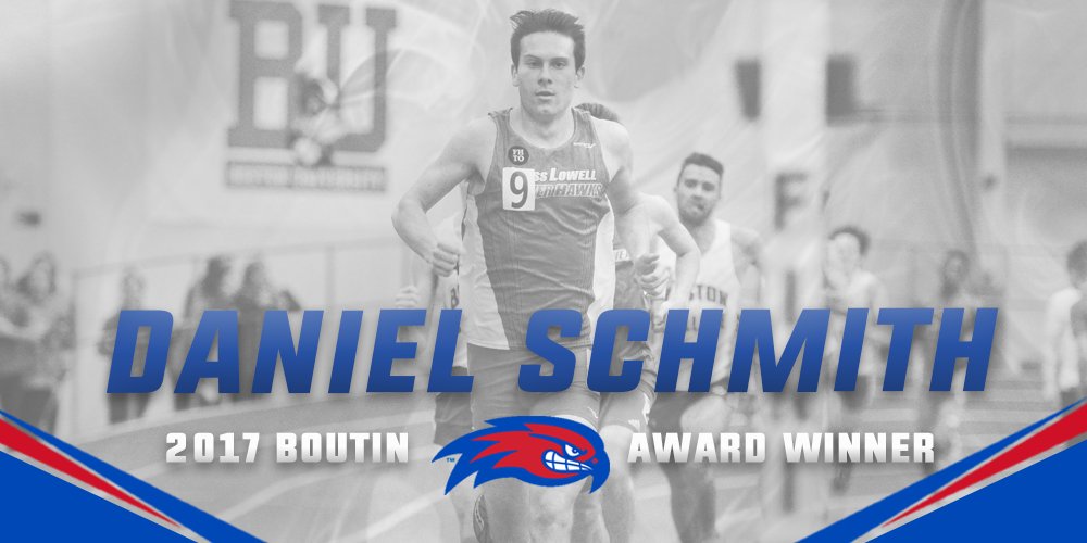 RiverHawkNation's tweet image. Your 2017 David J. Boutin Outstanding Male Student-Athlete Award winner is Daniel Schmith! @RiverHawkXCTF! #TheRowdies