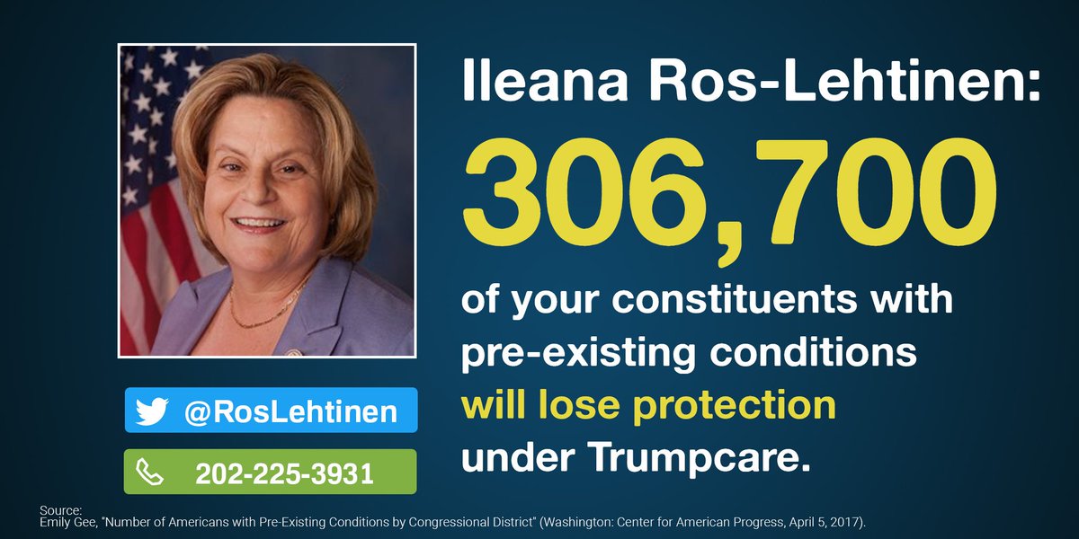 BarbaraRN57's tweet image. .@RosLehtinen Trumpcare already takes health care from millions, and it's only getting worse. #ResistTrumpcare