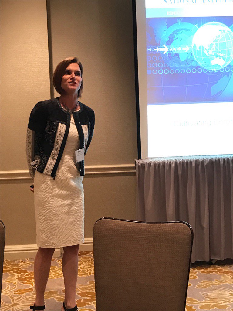 mikegips's tweet image. Debora Pfaff of National Intelligence U giving breakout session on emotional intelligence #csosummit17